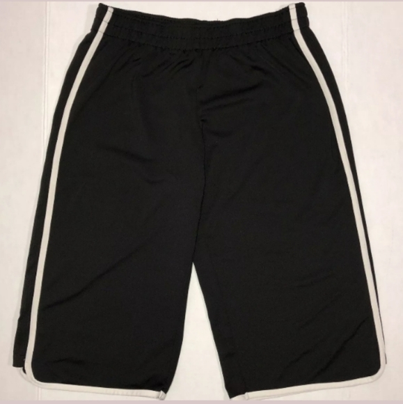 Athletic Works Training Shorts Black & White Sz M - Picture 6 of 6